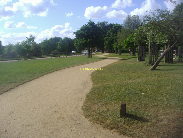 Photo 6"x4" Richmond Park looking towards Roehampton Gate Barnes c2011