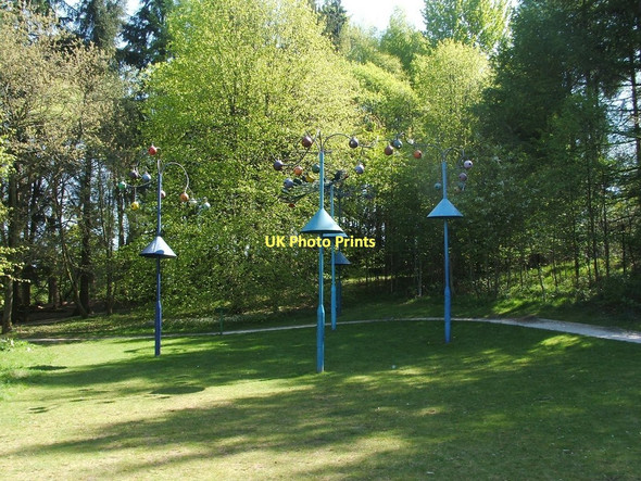 Photo 6"x4" Public artwork at Lomond Shores Alexandria c2011