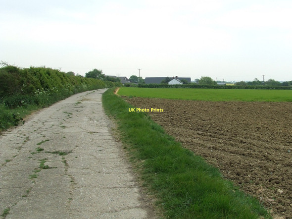 Photo 6"x4" Track To Lavenham Park Farm Smithwood Green c2011