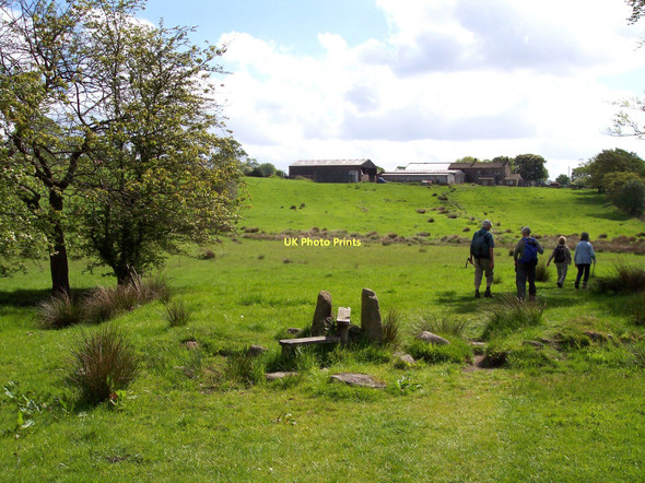 Photo 6"x4" Redundant stile near Foulridge Reservoir Colne\/SD8940 c2011