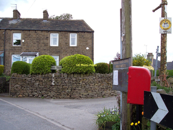 Photo 6"x4" Signage at Hilltop Foulridge Colne\/SD8940 c2011