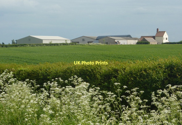 Photo 6"x4" Fields towards Dumb Hall Farm Darfoulds c2011
