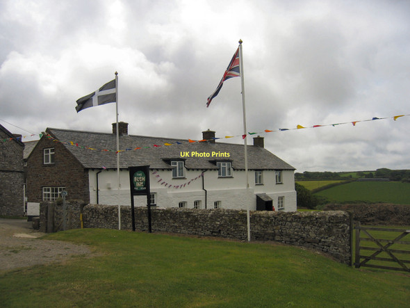 Photo 6"x4" Bush Inn, Morwenstow Crosstown\/SS2015 c2005