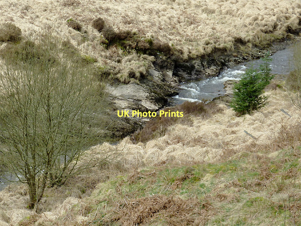 Photo 6"x4" Afon Camddwr north of Llyn Brianne, Ceredigion Cnwch Rhiwhalog c2011