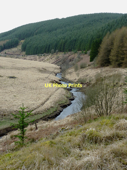 Photo 6"x4" Cwm Camddwr north of Llyn Brianne, Ceredigion Cnwch Rhiwhalog c2011