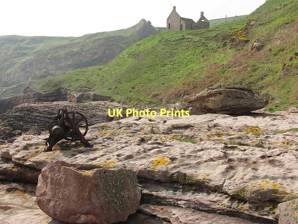 Photo 6"x4" Salmon fishery, Lamberton Skerrs Ross\/NT9660 c2011