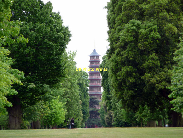 Photo 6"x4" Pagoda, Kew Gardens Brentford c2011