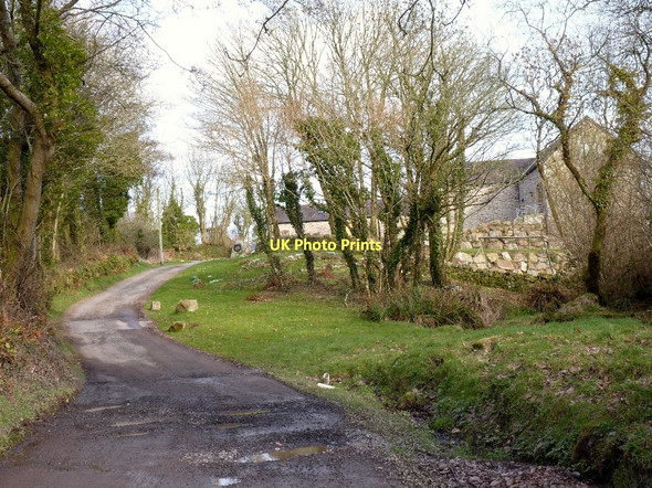 Photo 6"x4" Waterwynch buildings Llanteg c2011