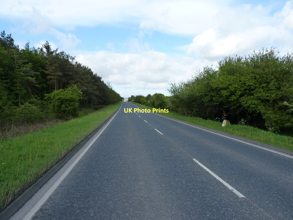 Photo 6"x4" The Felliscliffe milestone beside the A59 Cobby Syke c2011