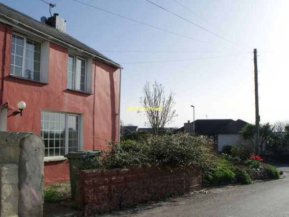 Photo 6"x4" House and garden. Goldsithney, Cornwall Goldsithney c2011