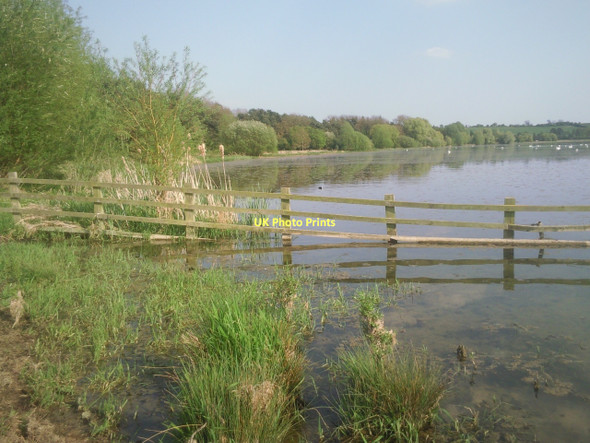 Photo 6"x4" Eyebrook Reservoir Stoke Dry c2011