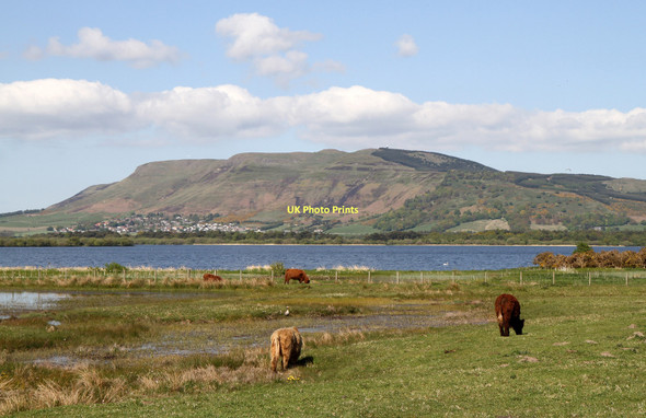 Photo 6"x4" View Towards Kinnesswood and Bishop Hill Ballingry c2011
