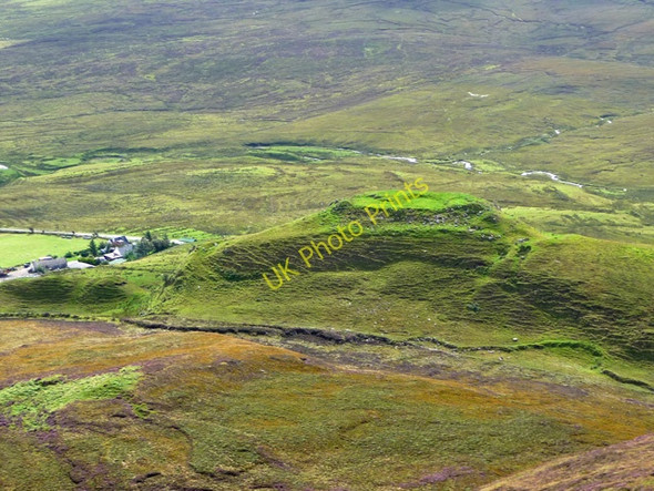 Photo 6"x4" Dun Beag from Dun Mor Balmeanach\/NG4668 c2009