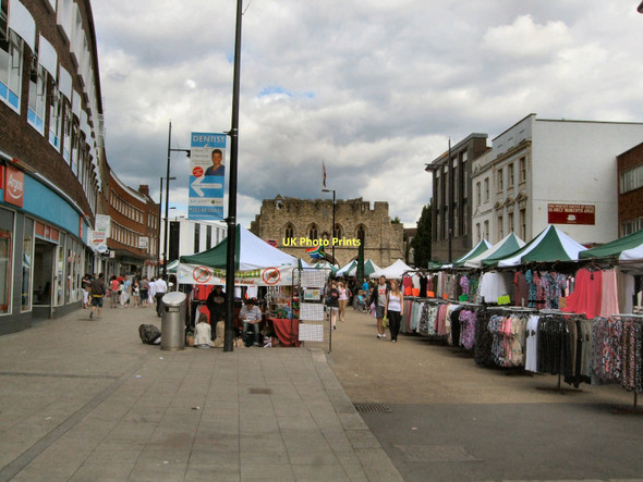 Photo 6"x4" Street Market, Southampton Southampton c2011