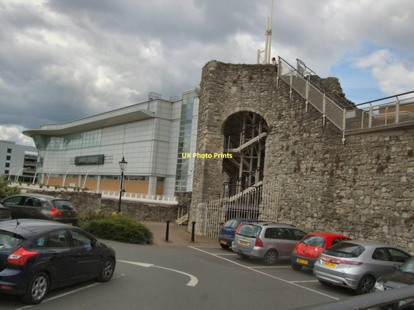 Photo 6"x4" City Walls Southampton Southampton c2011