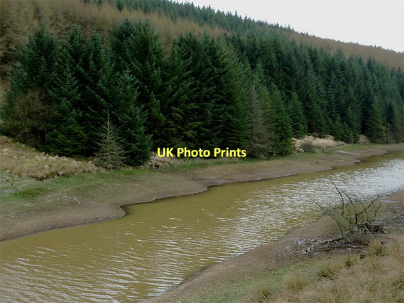 Photo 6"x4" Llyn Brianne in Cwm Tywi, Ceredigion Bryn Mawr\/SN7953 c2011