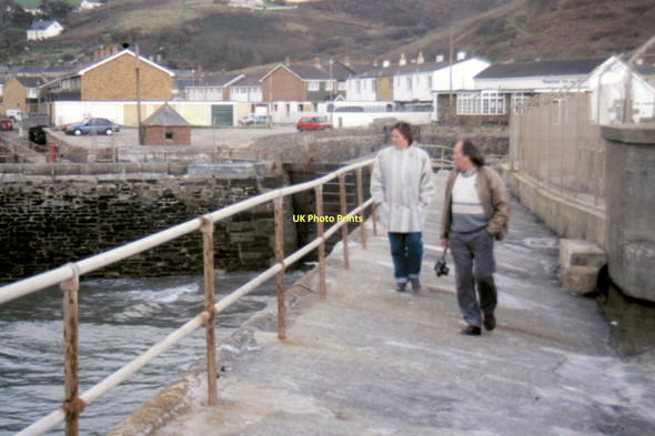 Photo 6"x4" Portreath Harbour - 1987 Portreath c1987