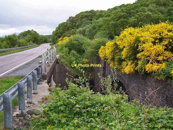 Photo 6"x4" Bridges over Allt Fe\u00c3\u00a0rna Dunan\/An D\u00f9nan c2011