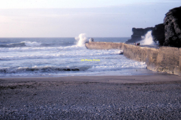Photo 6"x4" Portreath Harbour - 1987 Portreath c1987 P1