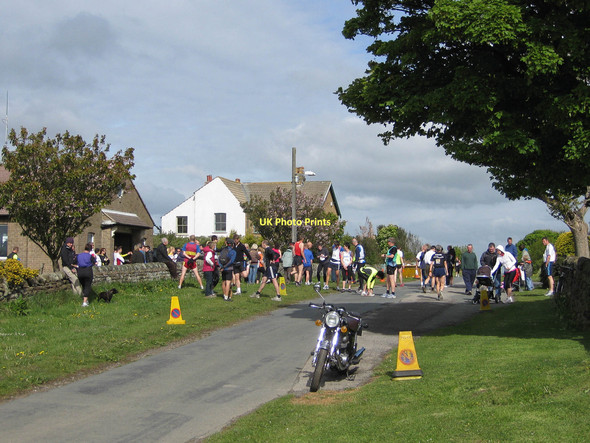 Photo 6"x4" Start of the Ravenscar coastal half marathon, 2011 Ravenscar c2011