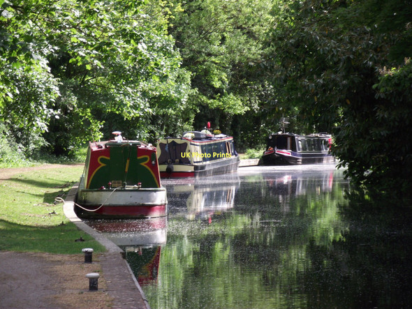 Photo 6"x4" Canal South of Sheffield Bottom Swing Bridge Sheffield Bottom c2011