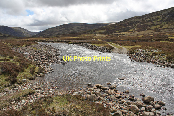 Photo 6"x4" Ford in Glen Callater Creag Ph\u00e0druig c2011