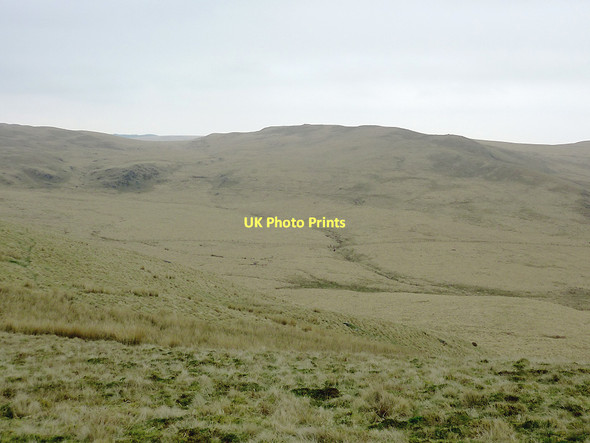 Photo 6"x4" Landscape across Cwm Doethie Fach, Ceredigion Ochr Fawr c2011