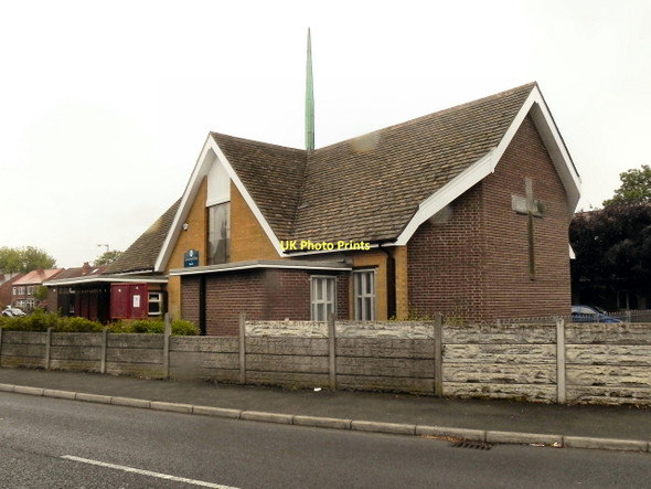 Photo 6"x4" Reorganised Church (Latter Day Saints), Denton Denton\/SJ9295 c2011