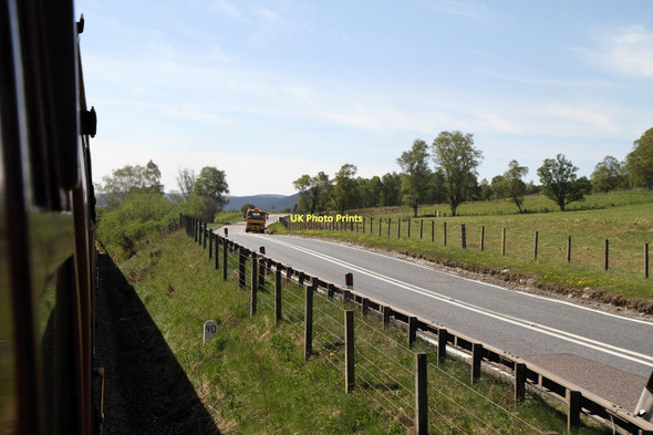 Photo 6"x4" A95 From The Strathspey Railway Drumuillie c2011