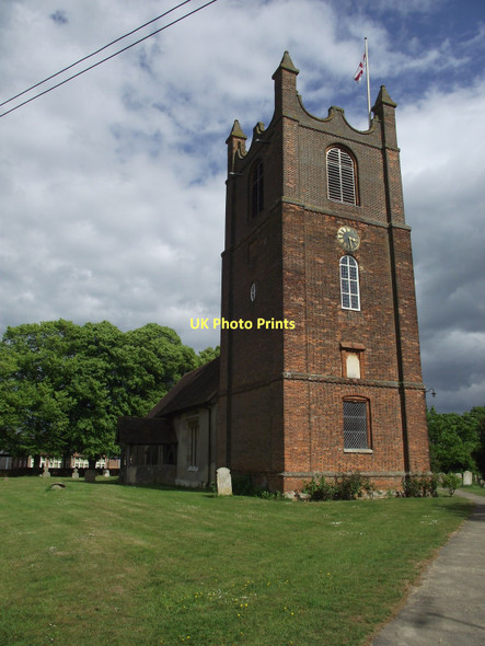 Photo 6"x4" St Margaret Of Antioch Toppesfield Toppesfield c2011