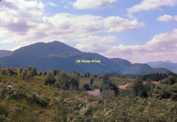 Photo 6"x4" View Towards Ben Venue Brig o' Turk c1978
