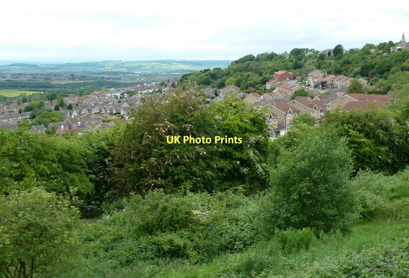 Photo 6"x4" Overlooking Bolsover Bolsover c2011