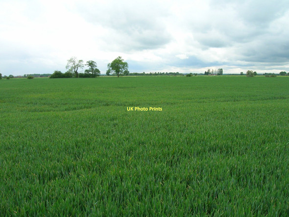 Photo 6"x4" Farmland off the B1223 Nun Appleton c2011