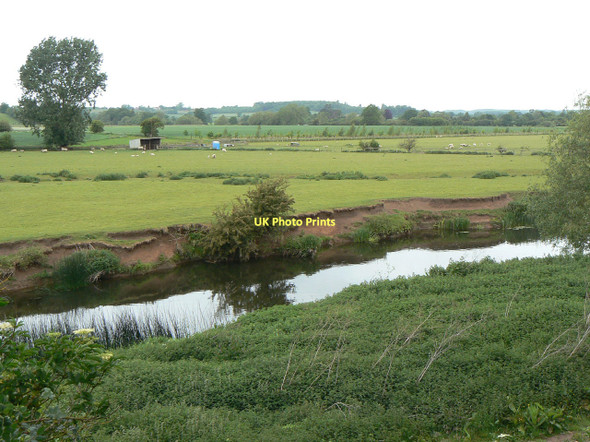 Photo 6"x4" River Avon near Wasperton Wasperton c2011