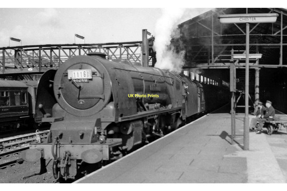Photo 6"x4" Up 'Emerald Isle Express'  at Chester (General) Chester c1961