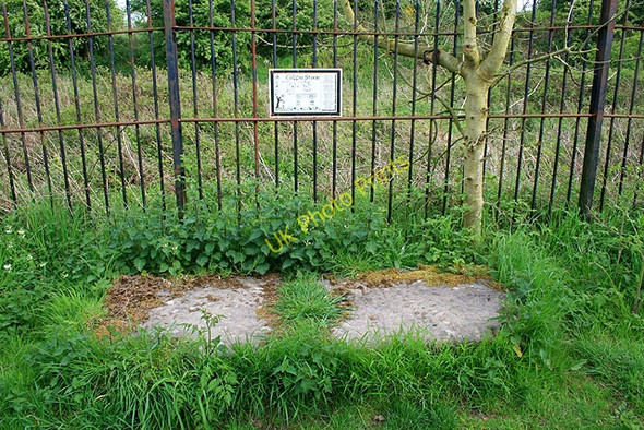 Photo 6"x4" Breaston Coffin Stone Breaston c2009
