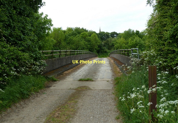 Photo 6"x4" Bridge over the A617 Owlcotes c2011
