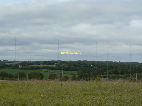 Photo 6"x4" Langley Mill MF radio station Allen End c2011