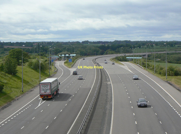Photo 6"x4" M6 Toll Allen End c2011