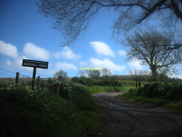 Photo 6"x4" Bardrill Track Blackford\/NN8908 c2009