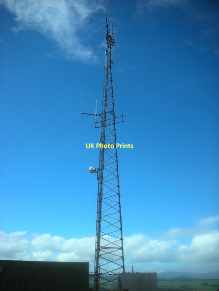 Photo 6"x4" Telecommunications Mast Greenloaning\/NN8307 c2009