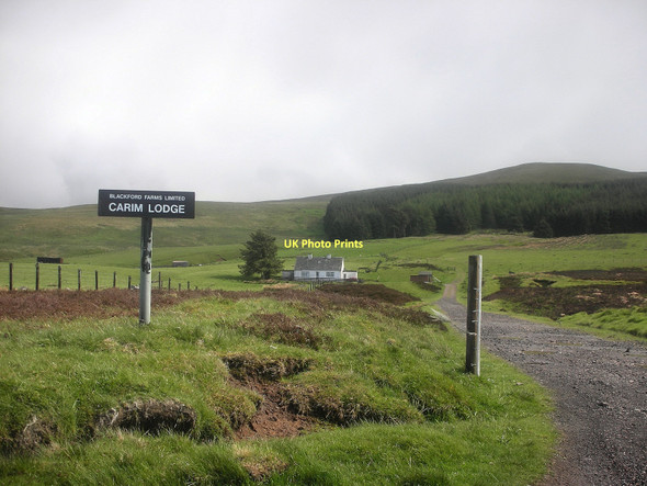Photo 6"x4" The Track to Carim Lodge Greenloaning\/NN8307 c2009