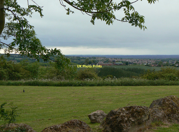 Photo 6"x4" View from Breedon Priory Breedon on the Hill c2011