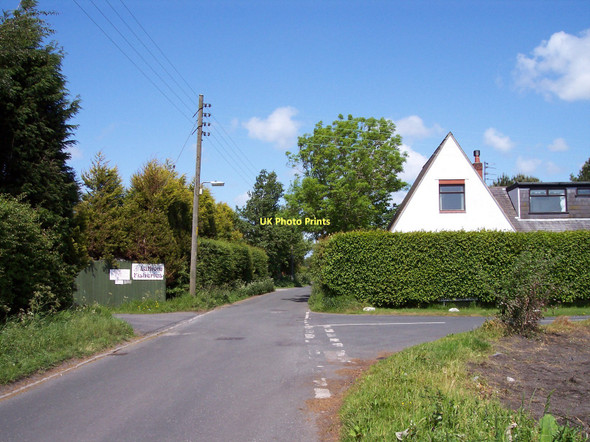 Photo 6"x4" Entrance to Lathom Fisheries Burscough Bridge c2011