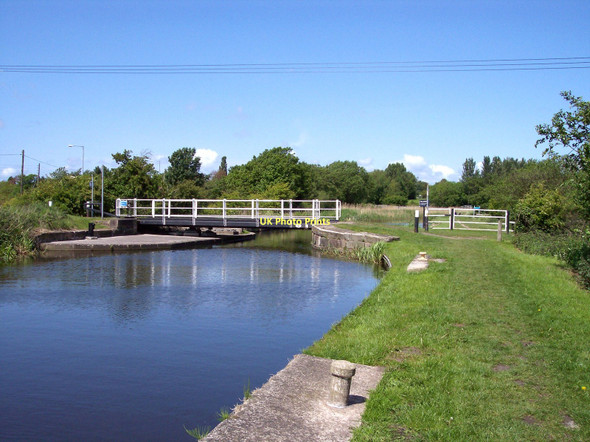 Photo 6"x4" Swing bridge on the Rufford Branch near Rufford Black Moor\/SD4714 c2011