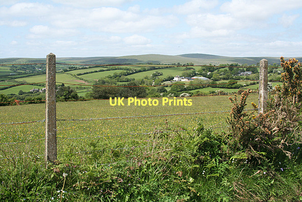 Photo 6"x4" South Brent: near Bloody Pool Cross Harbourneford c2011