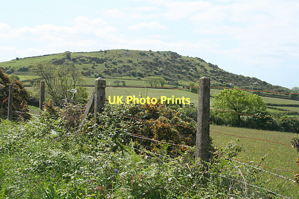 Photo 6"x4" South Brent: towards Brent Hill Harbourneford c2011