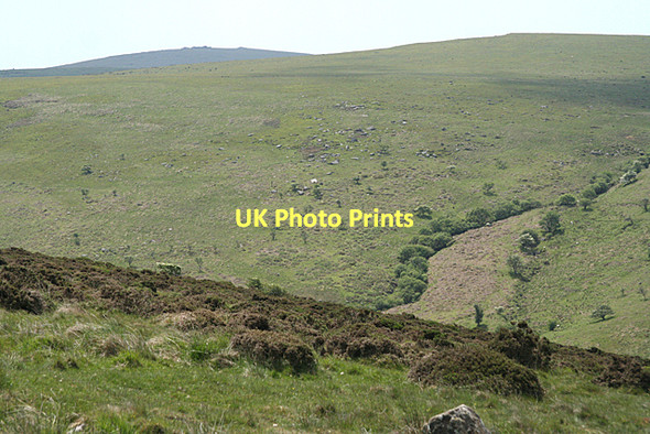 Photo 6"x4" South Brent: towards Middle Brook Didworthy c2011