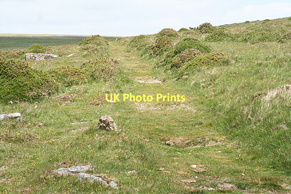Photo 6"x4" South Brent: Zeal Tor tramway Didworthy c2011