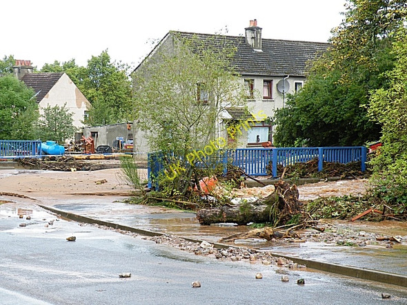 Photo 6"x4" Fochabers Floods 2009 (2) Fochabers c2009